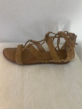 Franco Sarto Pierson Ghille Flat Sandal Size 10M